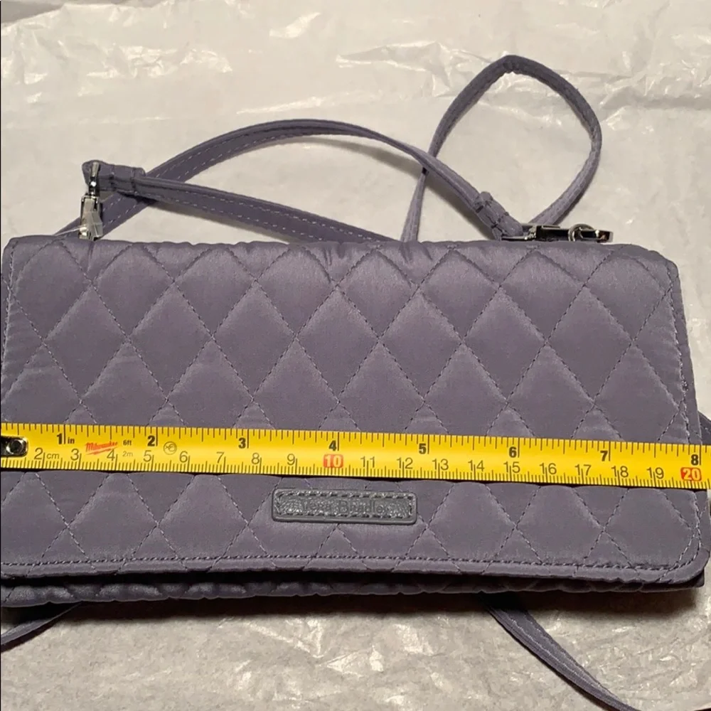 NWT Vera Bradley quilted crossbody/wristlet wallet - Picture 6 of 16